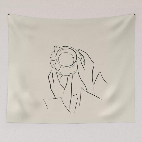 Item preview, Hand Holding Cup of Coffee designed and sold by Ryel Art.
