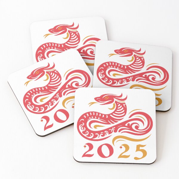 Item preview, Chinese New Year 2025 Red Snake Gifts designed and sold by Maniutek.