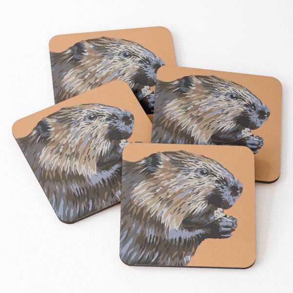 Item preview, Beaver Portrait designed and sold by GeoCreate.