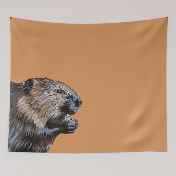 Item preview, Beaver Portrait designed and sold by GeoCreate.