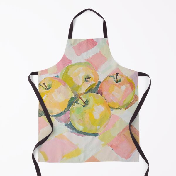 Item preview, Apples Fruit Painting Cottagecor Fauvism Pink designed and sold by ArtHouseNiklas.