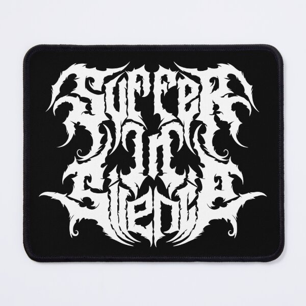 Item preview, Suffer In Silence Band Fan-Made Logo Design designed and sold by SkullsAndShirts.