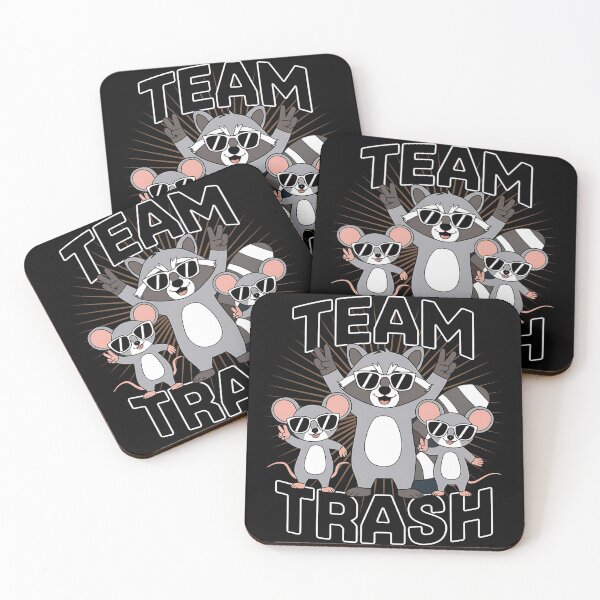 Item preview, Team trash - Trash bandit - Trash life - Trash talker designed and sold by JansenGS.