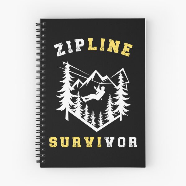Item preview, Zipline Survivor - Brave Above The Trees designed and sold by GRABAPSHOP.