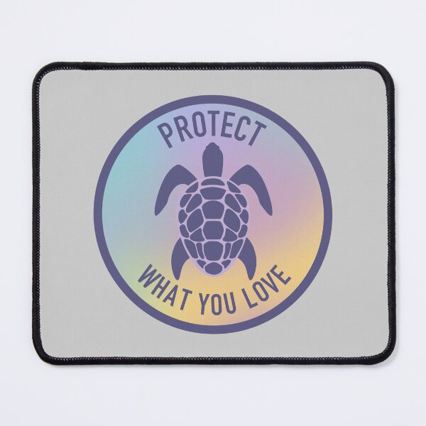 Item preview, Protect What You Love Turtle Colorful Rainbow designed and sold by Saltycurrent1.