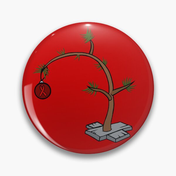 Item preview, Little Christmas Tree Awareness Ribbon (Red) designed and sold by CaitlynConnor.