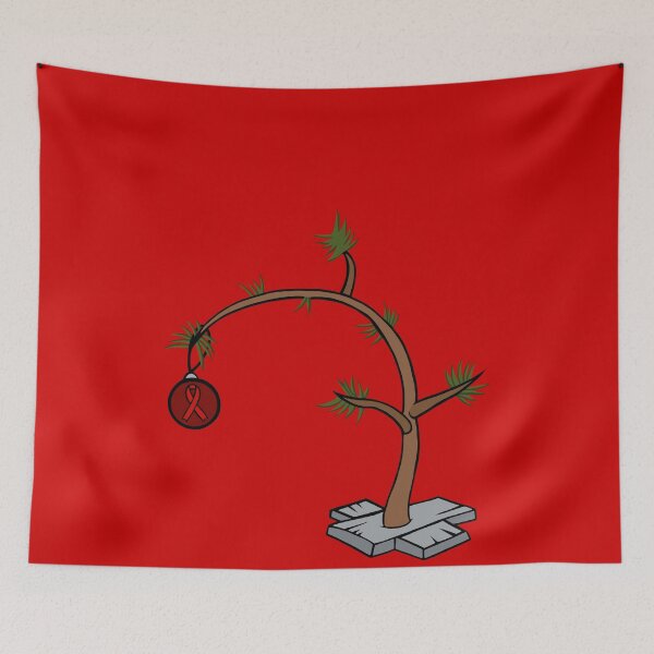 Item preview, Little Christmas Tree Awareness Ribbon (Red) designed and sold by CaitlynConnor.