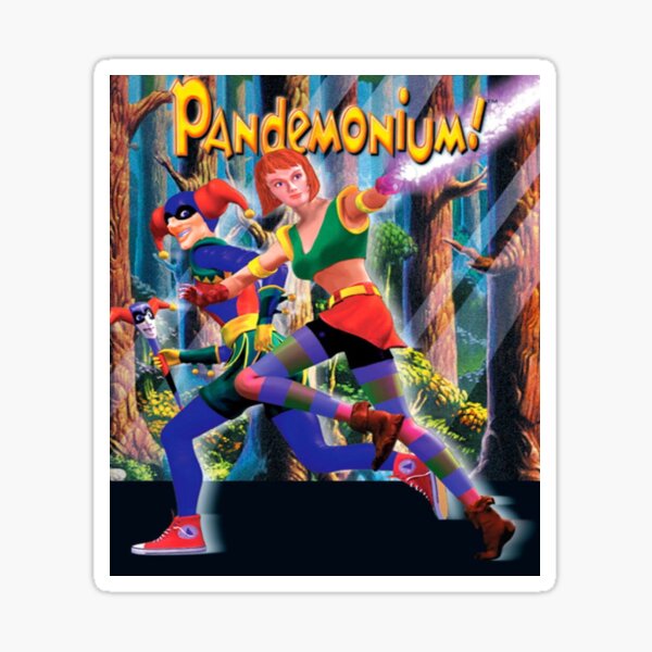Vista previa del artículo con la obra «¡Pandemonio!», diseñado y vendido por sleeplessgiant.
