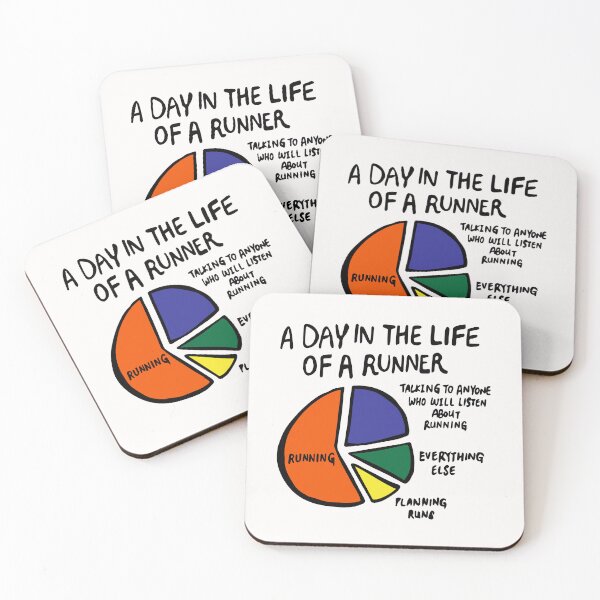Item preview, Funny Day in a Life of Runner Marathon Runner Brother Parkrun Triathlete Training designed and sold by FociCreate.