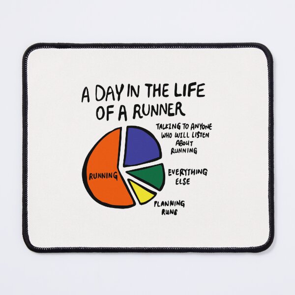 Item preview, Funny Day in a Life of Runner Marathon Runner Brother Parkrun Triathlete Training designed and sold by FociCreate.