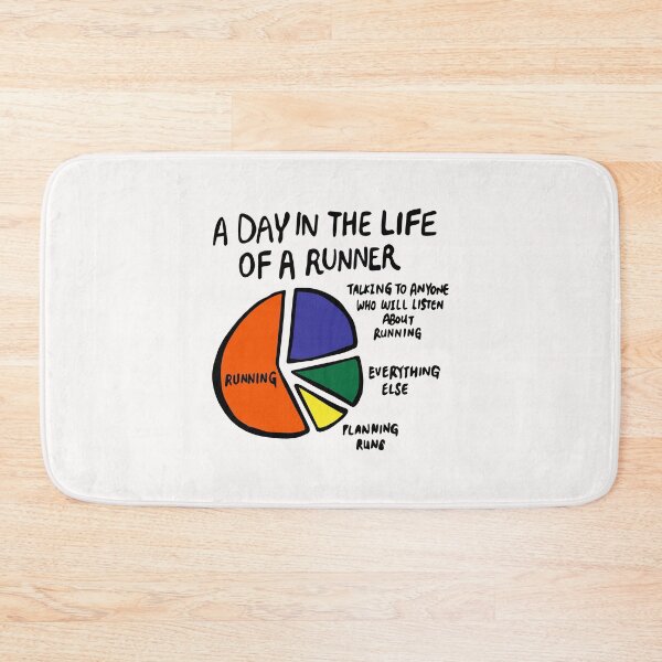 Item preview, Funny Day in a Life of Runner Marathon Runner Brother Parkrun Triathlete Training designed and sold by FociCreate.