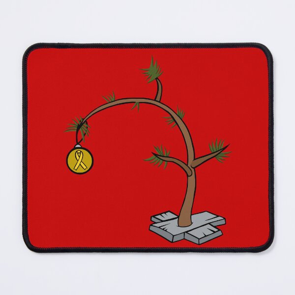 Item preview, Little Christmas Tree Awareness Ribbon (Yellow) designed and sold by Chronic Illness Awareness Shop.