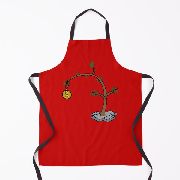 Item preview, Little Christmas Tree Awareness Ribbon (Yellow) designed and sold by Chronic Illness Awareness Shop.