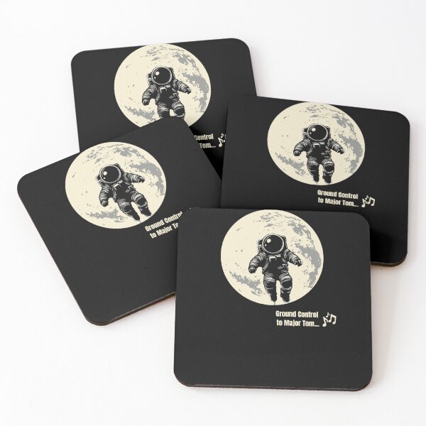 Item preview, Minimalist Astronaut Floating in Space designed and sold by Paw Design.