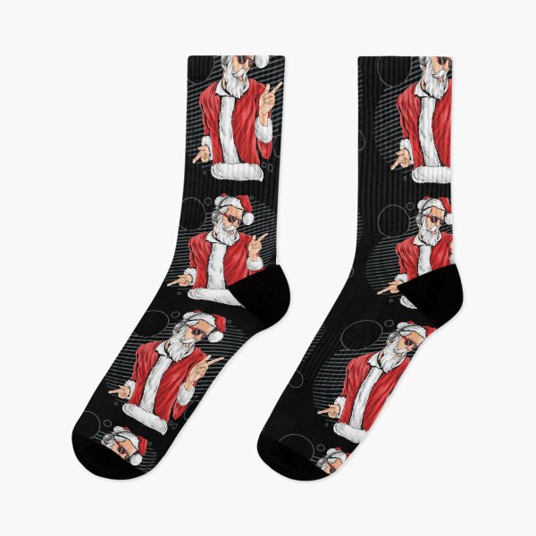 Item preview, Dancing Santa with Headphones designed and sold by Jackson-Will.