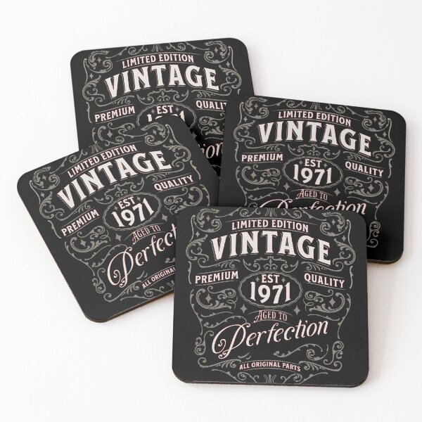 Item preview, AGED TO PERFECTION 1971 designed and sold by AJCIShop.