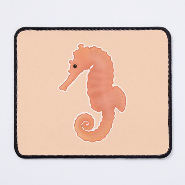 Item preview, Seahorse Apricot Orange designed and sold by Saltycurrent1.