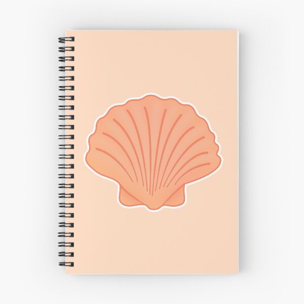 Item preview, Seashell Apricot Orange designed and sold by Saltycurrent1.