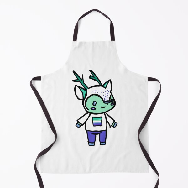 Item preview, MLM Gay Pride Deer designed and sold by Wolfs-Stickette.