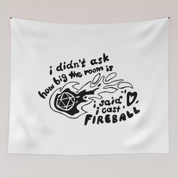 Item preview, Cute Gaming Girlfriend Dungeon Player Sarcasm Joke Cast Fireball Introvert Meme designed and sold by FociCreate.