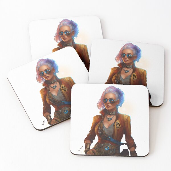Item preview, Smart Lady Art With Unique Hair designed and sold by SpicyOne.