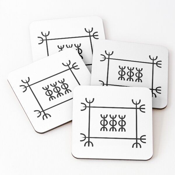 Item preview, Lásabrjótur or Lock Breaker | Icelandic staves, viking symbols designed and sold by Time Nomads.