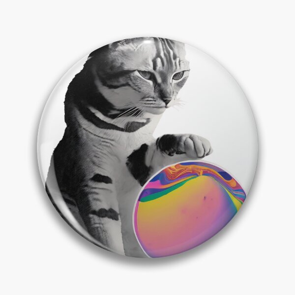 Item preview, Cat With Earth Circle designed and sold by SpicyOne.