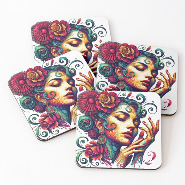 Item preview, Beautiful and vibrant flamenco art designed and sold by nicnacc.
