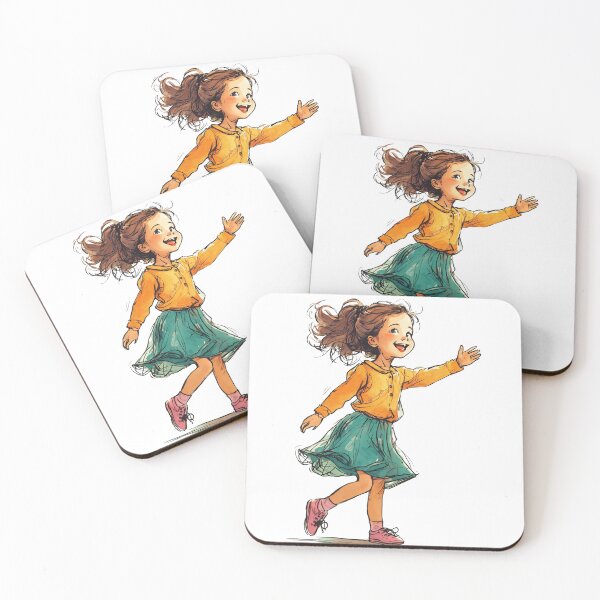 Item preview, Little Yellow Girl Chilling designed and sold by SpicyOne.