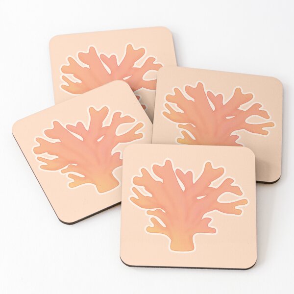 Item preview, Coral Apricot Orange designed and sold by Saltycurrent1.
