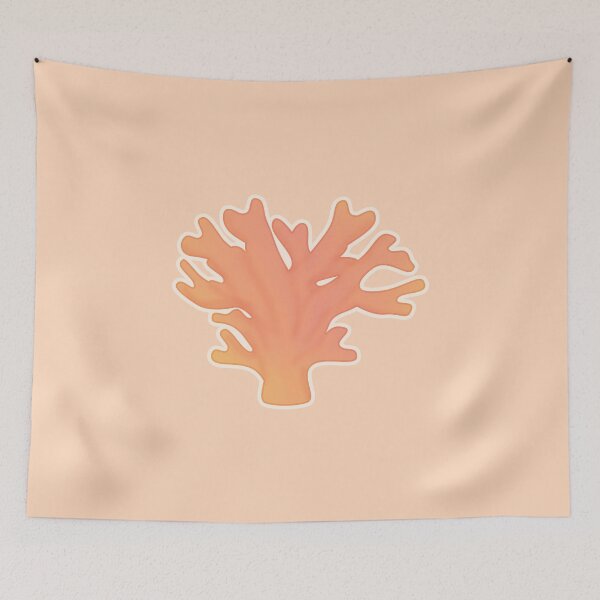 Item preview, Coral Apricot Orange designed and sold by Saltycurrent1.