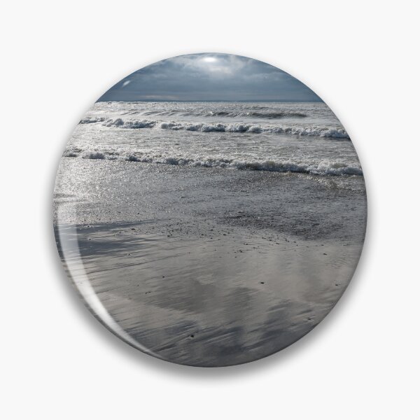 Item preview, Glossy Silvery Seascape designed and sold by Georgia Mizuleva.