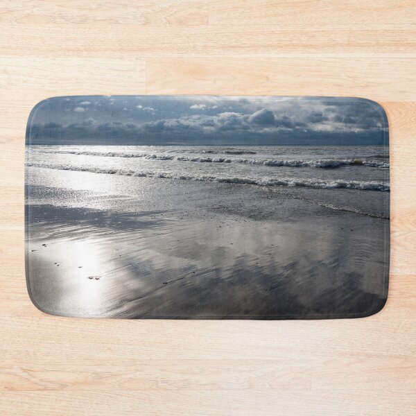 Item preview, Glossy Silvery Seascape designed and sold by Georgia Mizuleva.