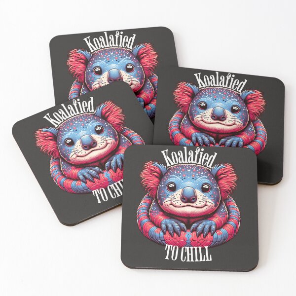 Item preview, Koalafied to chill -Koalafied to chill -Funny saying designed and sold by SofiesDesign.