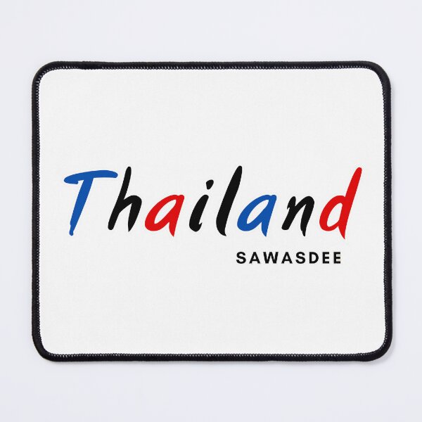 Item preview, Thailand, Greetings in Thai is Sawasdee,Hello Thailand. designed and sold by CHUBBYWHALE.