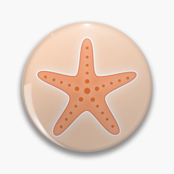 Item preview, Starfish Apricot Orange designed and sold by Saltycurrent1.