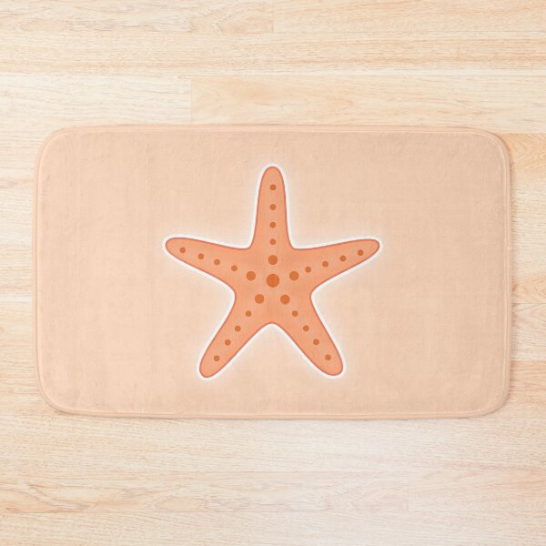 Item preview, Starfish Apricot Orange designed and sold by Saltycurrent1.