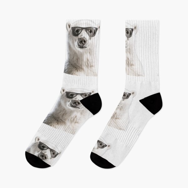 Item preview, Funny cool Polar Bear wearing sunglasses designed and sold by LazyOwlStore.