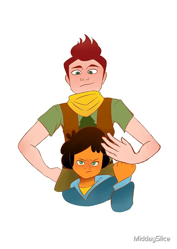 "Camp Camp Max and David" by MiddaySlice Redbubble