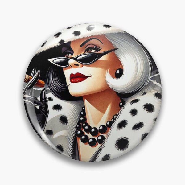 Item preview, Villain Cruella in her Dalmatian outfit designed and sold by EPDL.
