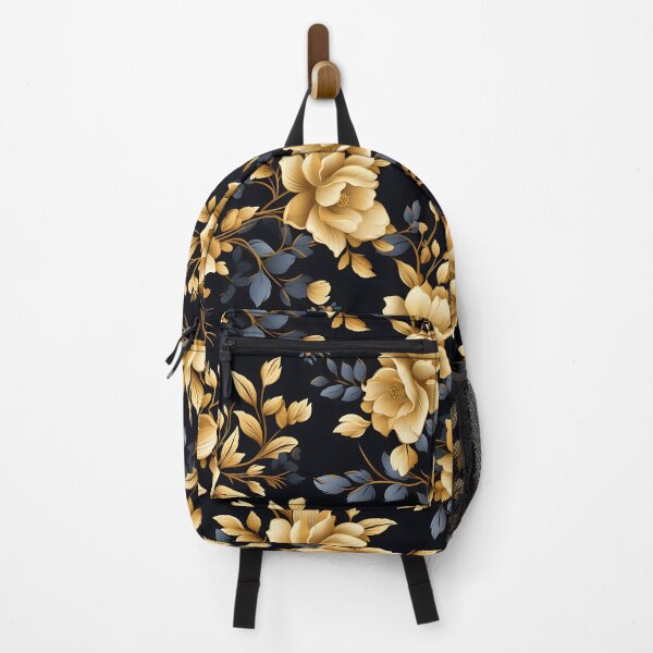 Item preview, The seamless pattern of golden flowers gives a luxurious feel. designed and sold by Happy Shop.