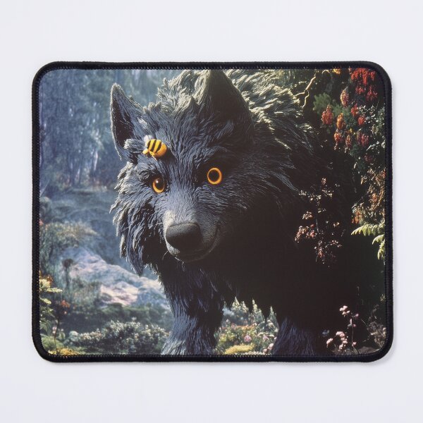 Item preview, The Wolf and The Bumblebee designed and sold by LonesomeKnight.