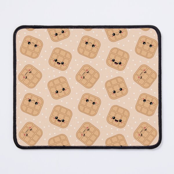 Item preview, Kawaii waffles pattern designed and sold by sasyall.