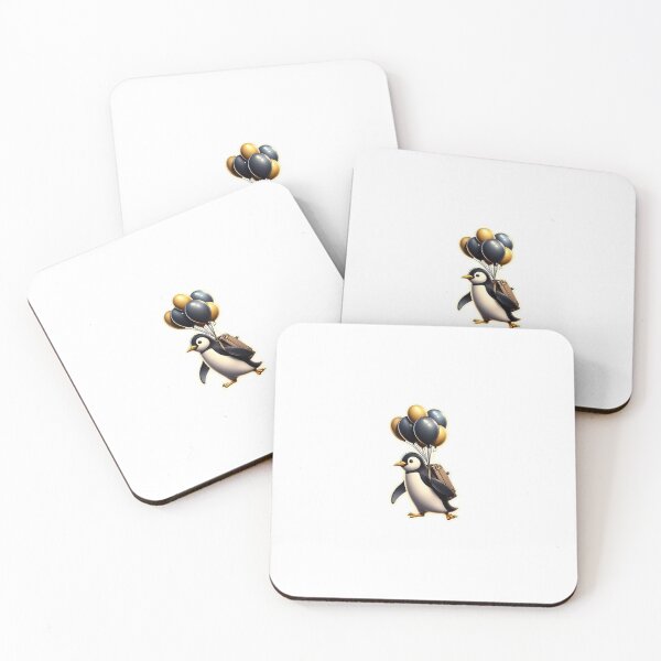 Item preview, Penguin do adventurous with balloons. designed and sold by Chase12921.