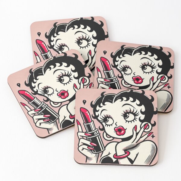 Item preview, Betty Boop with her red lipstick designed and sold by EPDL.