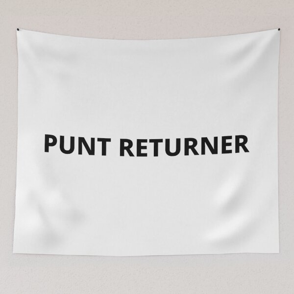 Item preview, American Football "Punt Returner" designed and sold by JustBalling.