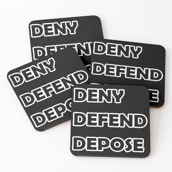 Item preview, DENY, DEFEND, DEPOSE designed and sold by amadonms.
