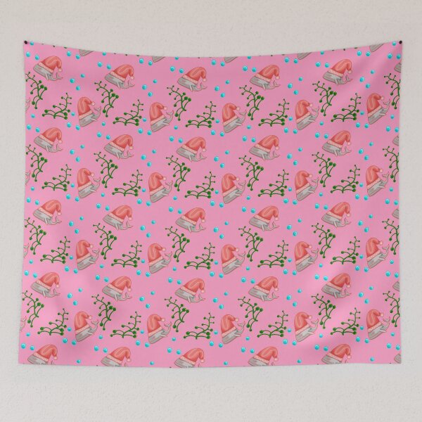 Item preview, Sweet Christmas Sea Dreams_pale salmon designed and sold by NeonEye-Designs.