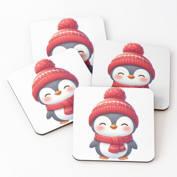 Item preview, A0537 Snowy Penguin Joy – Adorable Penguin-Themed Collectible for Winter Decor, Perfect Holiday Gift, Premium Quality & Unique Design designed and sold by angieart68.
