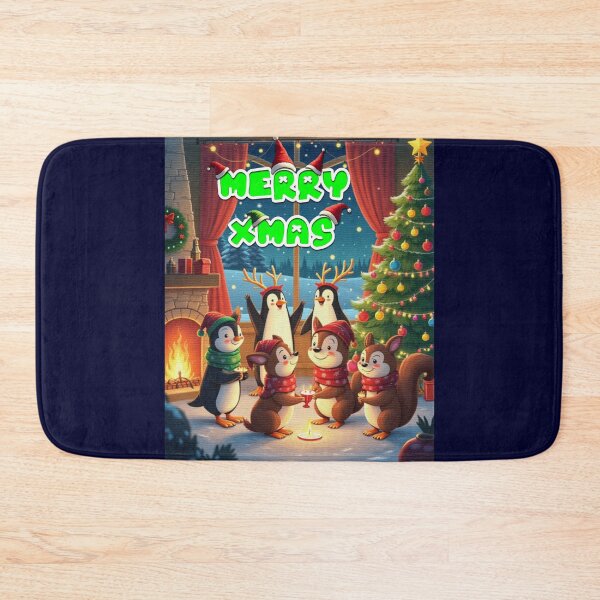 Item preview, Christmas fireplace party designed and sold by VeenyOcicat.
